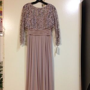 GROUP USA ROSE COLORED GOWN (NEW)